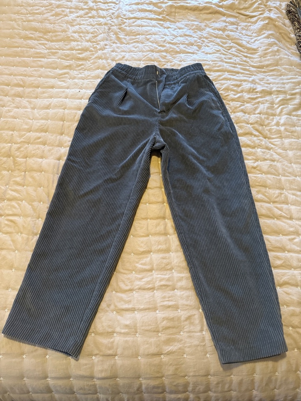 GAP High-Waist Tapered Corduroy Pants